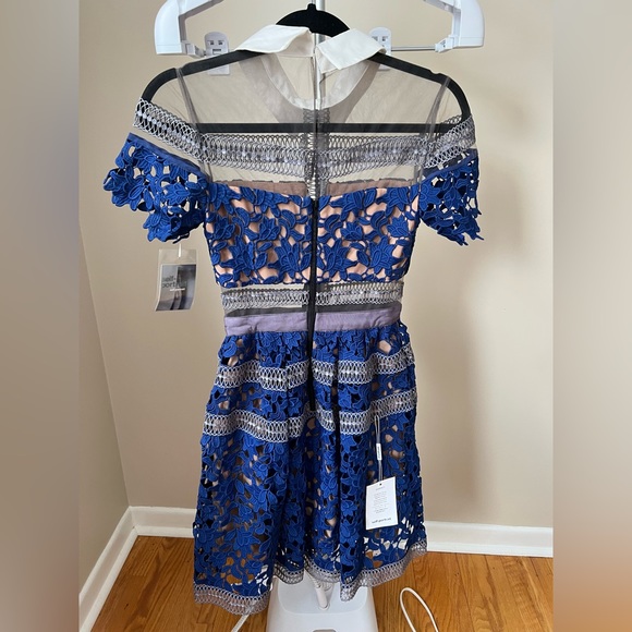 Self Portrait blue dress - Picture 2 of 6